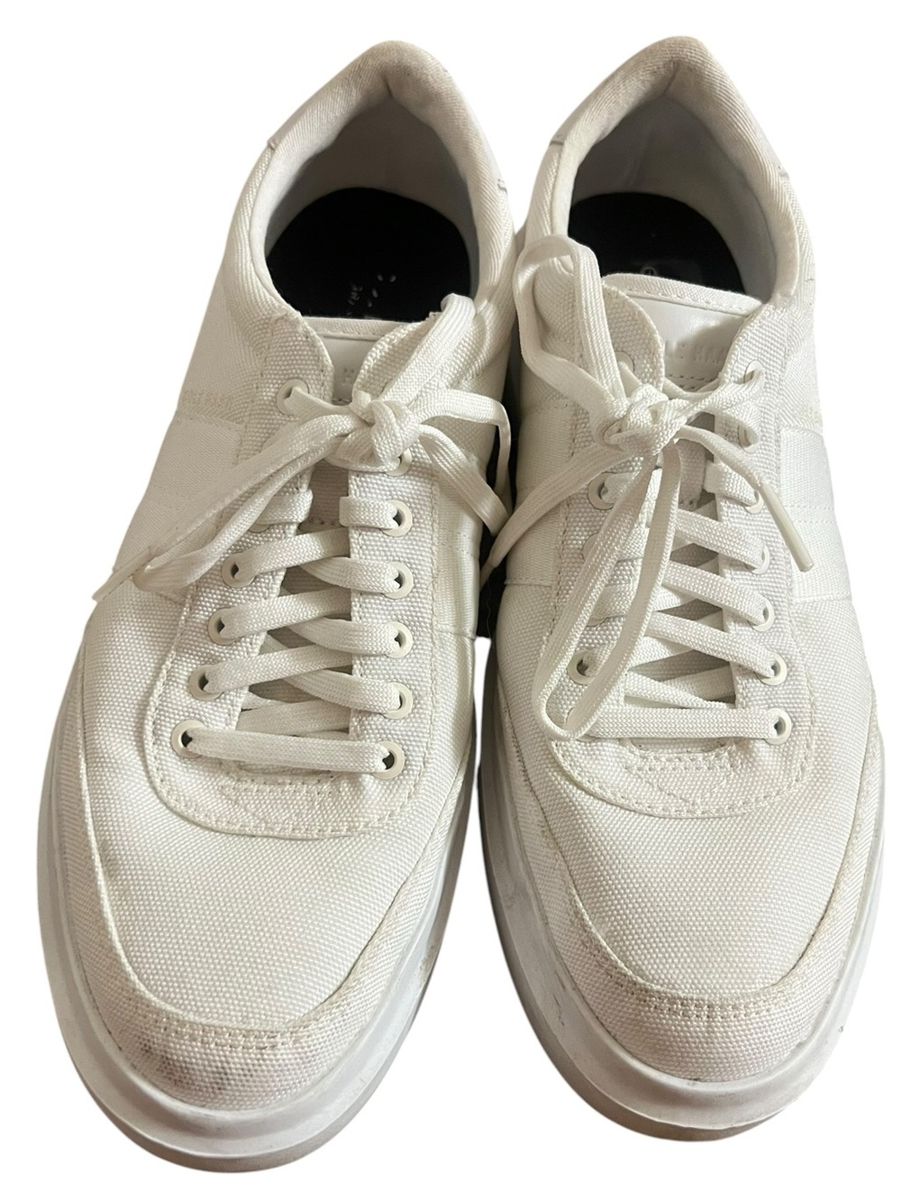 Cole Haan White Lace-Up Sneakers 9.5M